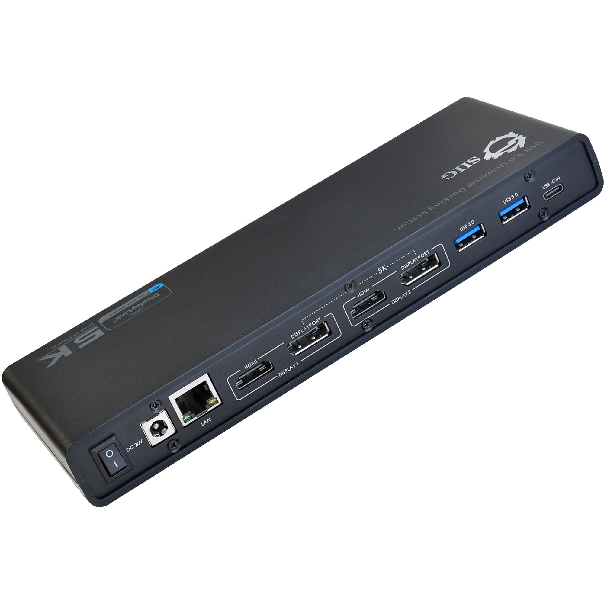 SIIG USB 3.0 Type-C 4K Dual Video Docking Station