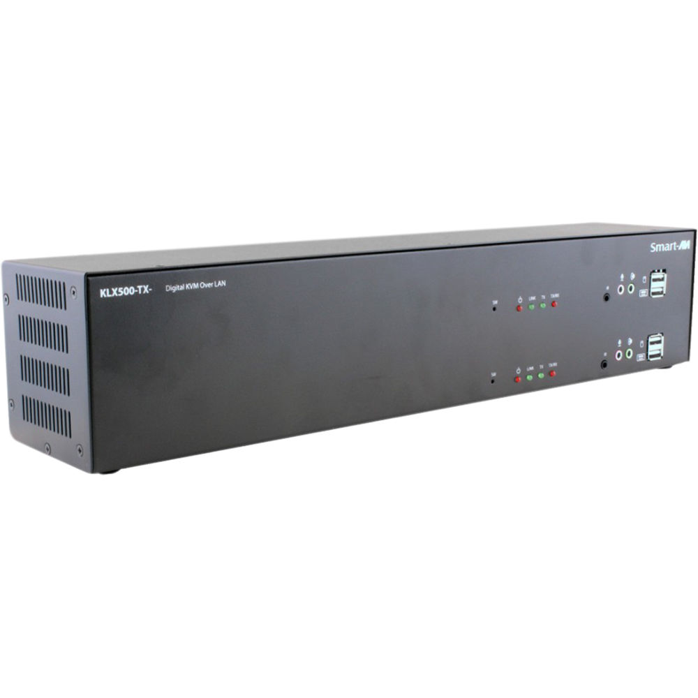 Smart-AVI KVM Extender Transmitter over CATx with Dual DVI-I Inputs & Dual DVI-D Outputs (Up to 500')