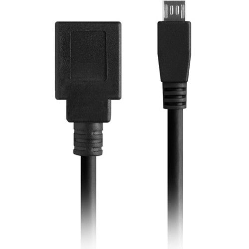 Tether Tools OTG USB Connector Replacement Cable for Case Air Wireless Tethering System (9")