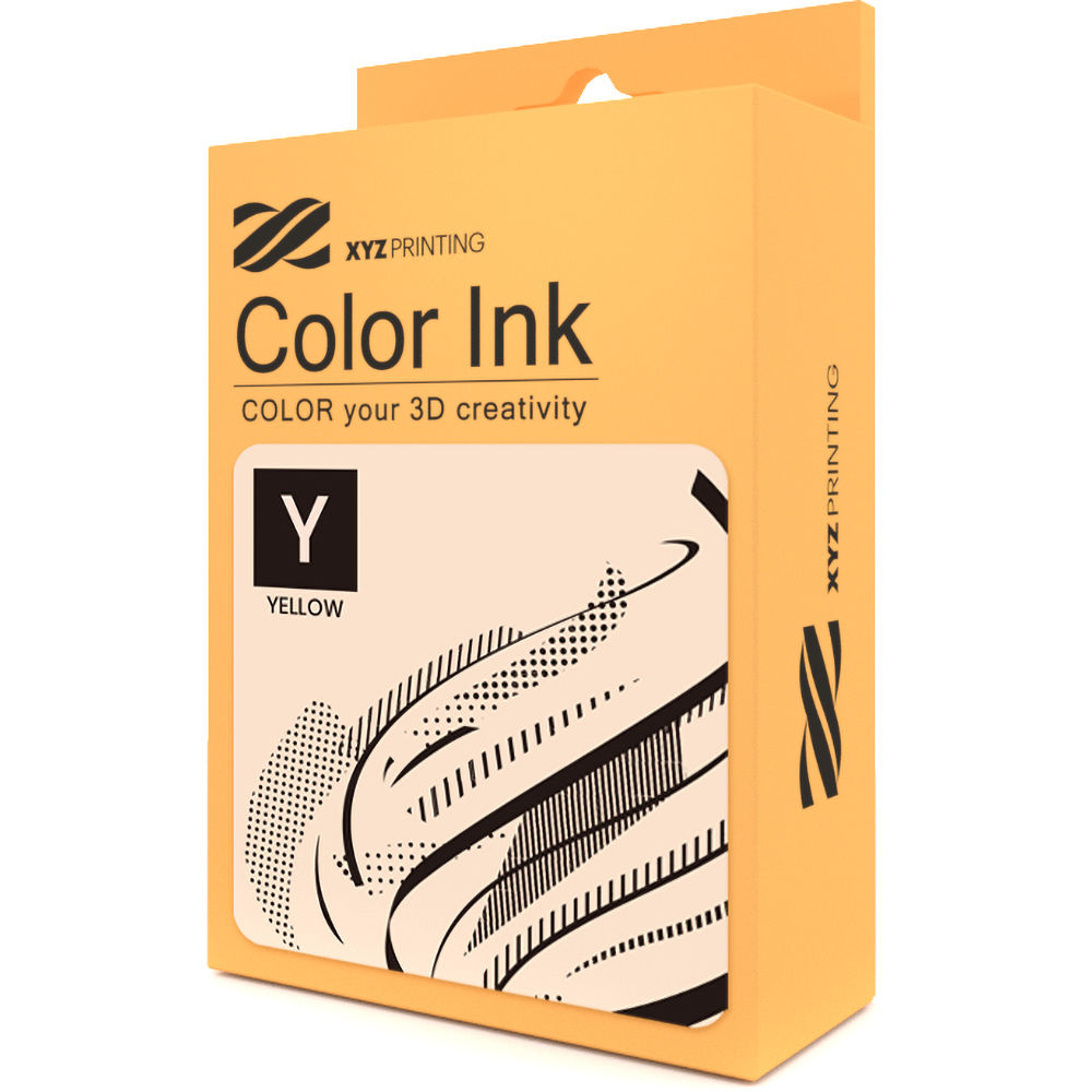 XYZprinting Da Vinci Color Ink Cartridge (Yellow, 40mL)